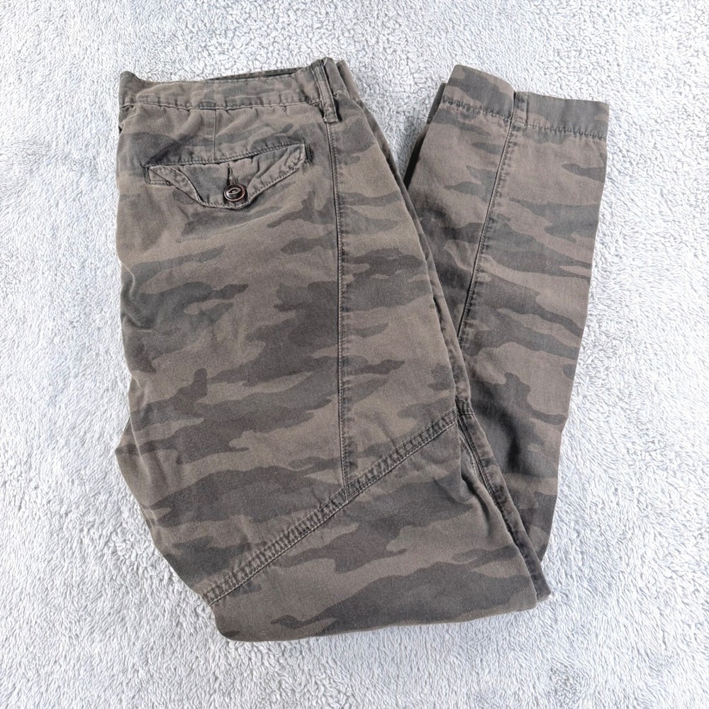 NSF Camo Pants Mens 29 Green Camouflage Cargo Trousers Made in USA